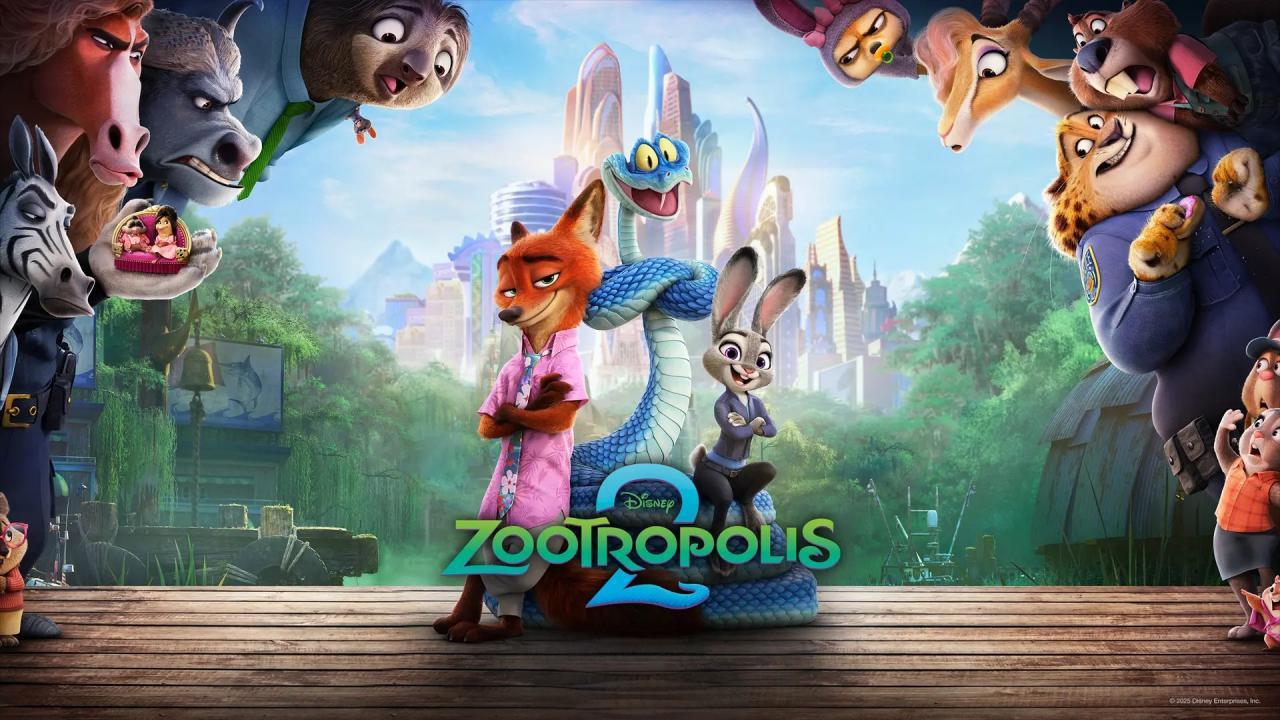 فيلم Zootopia 2 2025 مدبلج كامل بجودة عالية HD