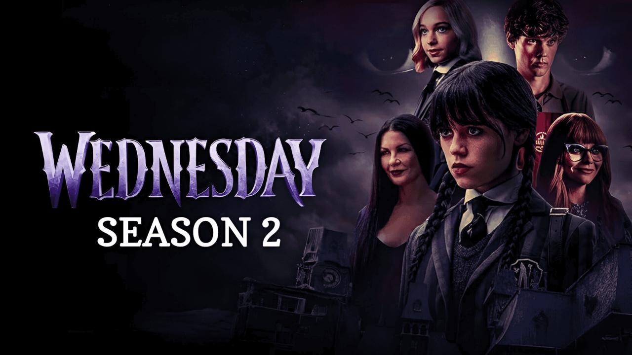 مسلسل Wednesday الموسم الثاني
